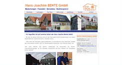 Desktop Screenshot of bente-bedachungen.de